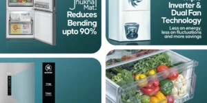 Haier 325 L Frost Free Double Door Refrigerator