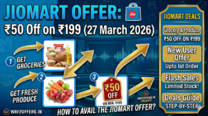 Jiomart Offer ₹50 Off On ₹199