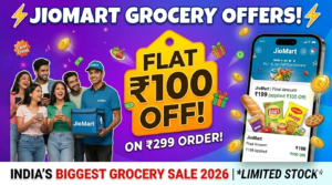 Jiomart ₹100 Off On ₹299 Order
