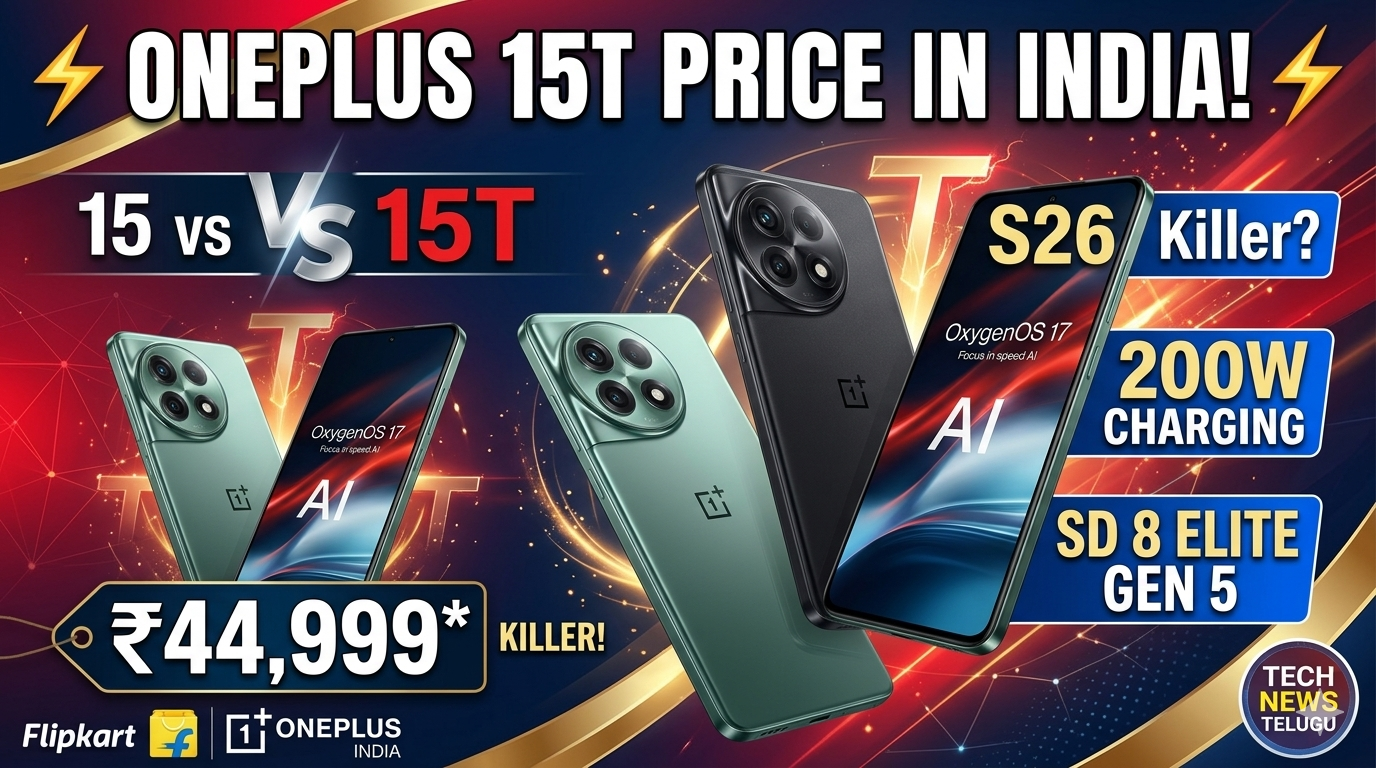 Oneplus 15T Price