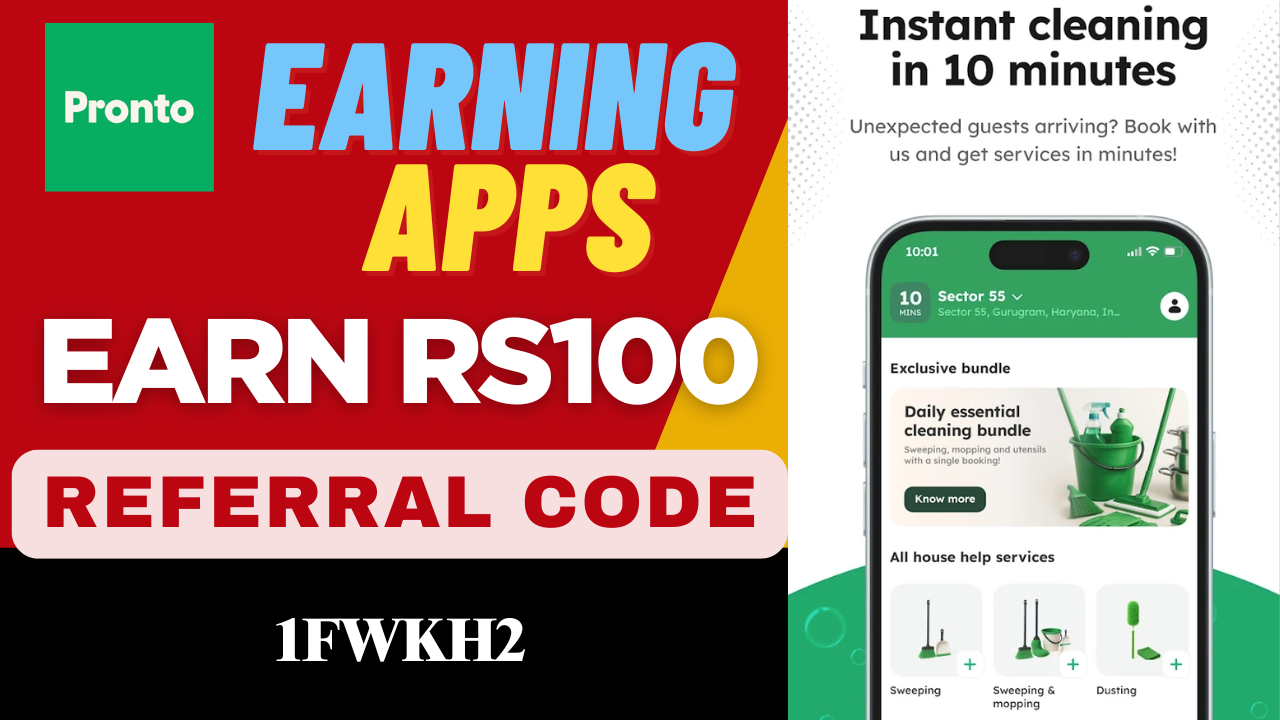 Pronto Referral Code