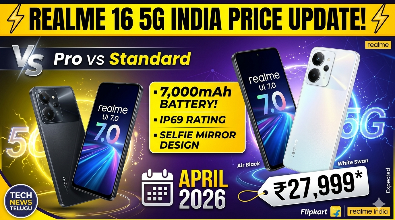 Realme 16 5G Price In India