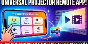 Universal Projector Remote App