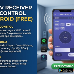 Onkyo AV Receiver Remote App – Onkyo AV Receiver Remote Control for Android (Free)